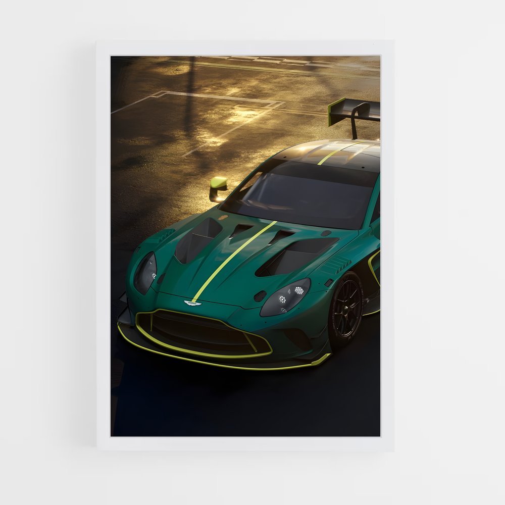 Poster Aston Vantage GT3 – affiche Aston Martin (vue 3)